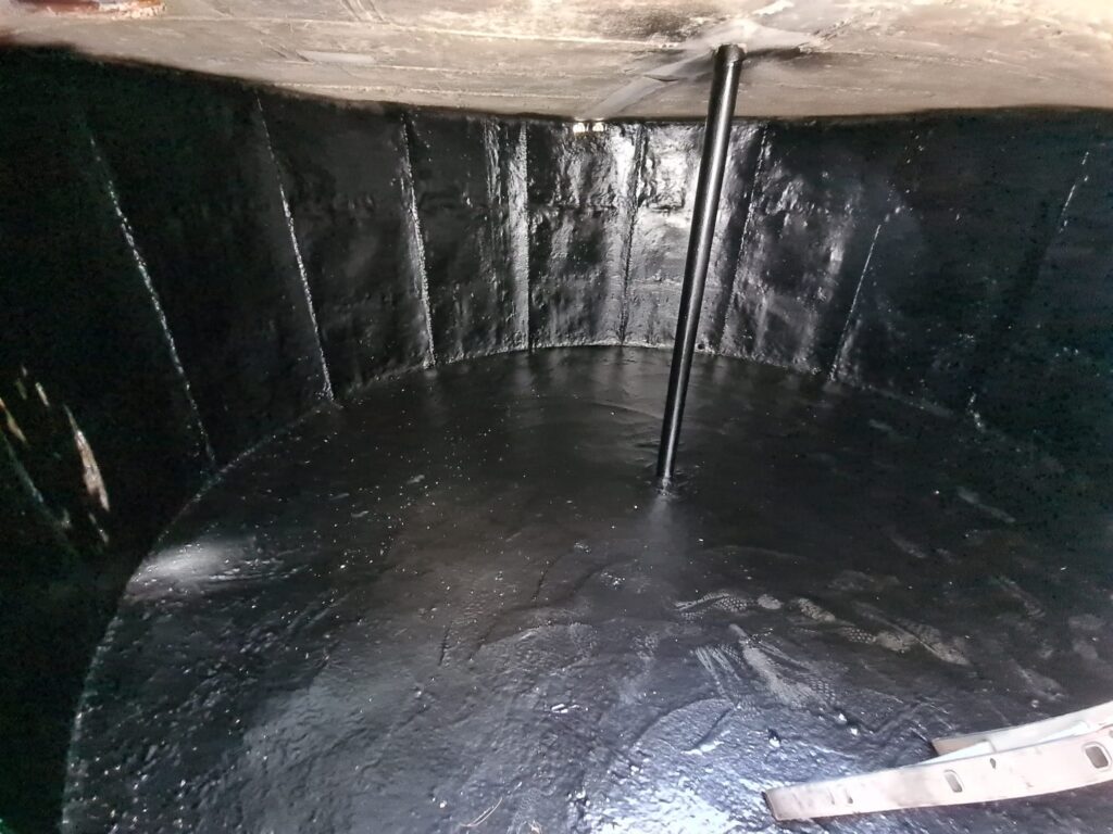 Tank waterproofing project
